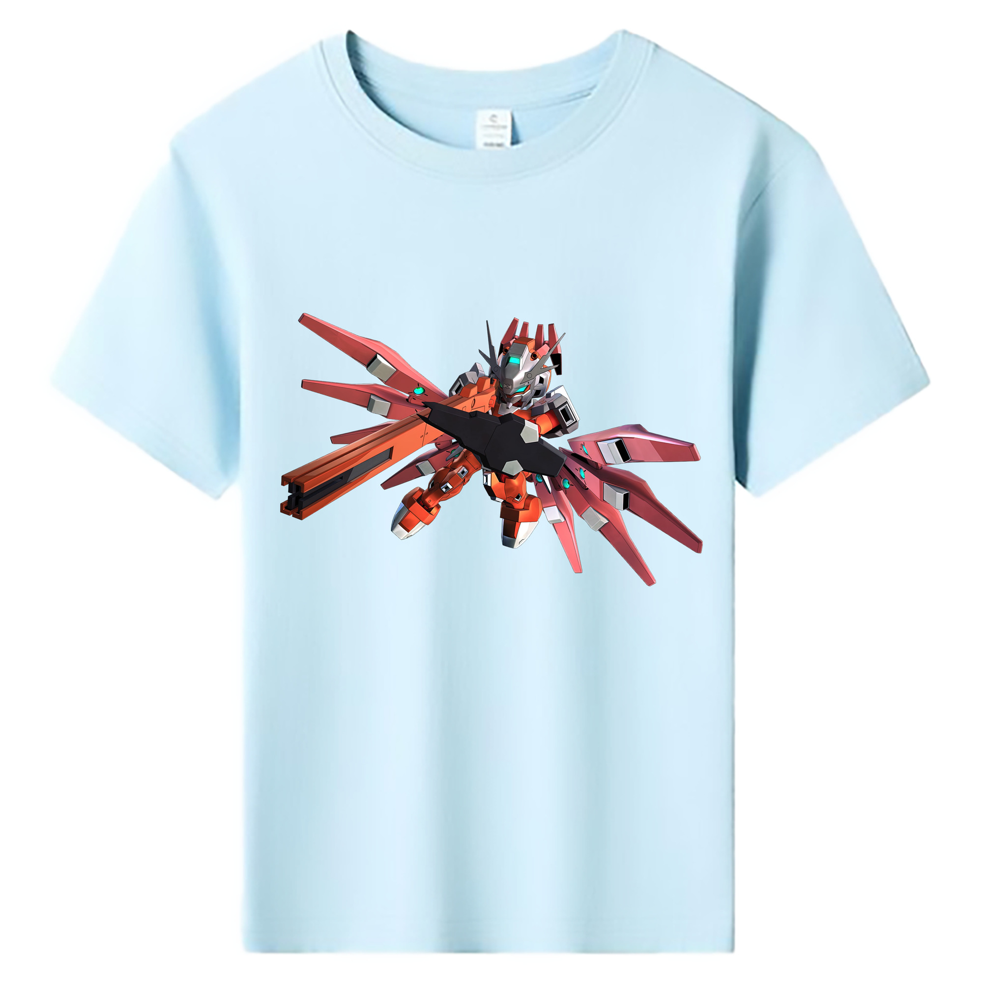 （画像用） 機動戦士ガンダム Mobile Suit Gundam 綿100％キッズTシャツ（フロントプリント）